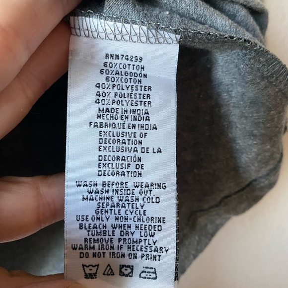 Girls DKNY Sparkle Heart Long Sleeve Top - Picture 6 of 7